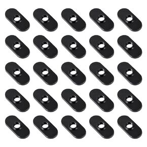 Xadnitu 1/4"-20 Threaded Centered Slide in Economy T Nuts, T Nuts Accessory Hardware Nuts for 10 Series Aluminum Extrusion Profiles Rail