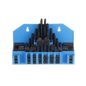 HHIP 3900-2112 58 Piece Clamping Kit (7/16 Inch T-Slot) Stud Size 3/8-16