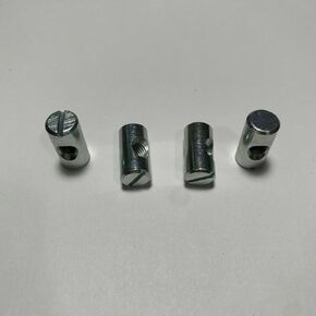 Cross Dowel Nut Sleeve Part # 113153 (4 Pack) for IKEA Furniture Hardware Fittings