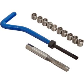 E-Z Lok EK40715 Metric Helical Threaded Insert Kit, 304 Stainless Steel, M7-1.0 Thread Size, 10.5 mm Installed Length (Pack of 10)