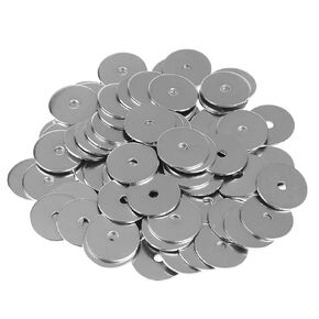 100 Pieces M6x20x1.5mm Fender Washers, 304 Stainless Steel Large Fender Washers, Inner Diameter 6mm, Outer Diameter 20mm, Thickness 1.5mm
