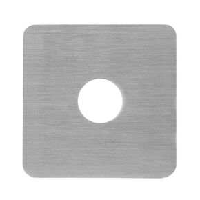 10 Pcs Square Plate Washers, 5/8"(ID) x2-3/8"x2-3/8", Flat Bearing Washer Fastener, Thickness 2.8mm, Fit for 5/8" Bolt, 304 Stainless Steel