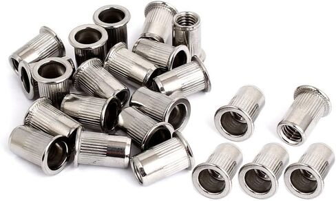 Stainless Steel Rivet Nuts M3 M4 M5 M6 M8 M10 M12 Metric Nutsert Rivnuts Assortment Kit in Saudi Arabia