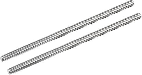 MECCANIXITY Fully Threaded Rod M6 x 100mm 1mm Thread Pitch 304 Stainless Steel Right Hand Threaded Rods Bar Studs 2 Pack in Saudi Arabia