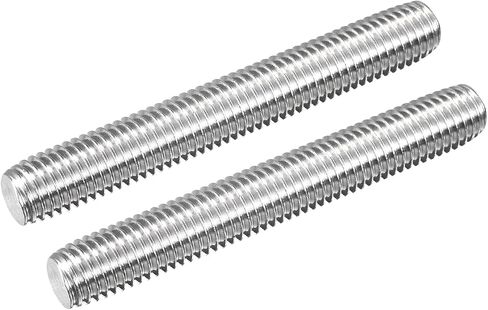 MECCANIXITY Fully Threaded Rod M6 x 100mm 1mm Thread Pitch 304 Stainless Steel Right Hand Threaded Rods Bar Studs 2 Pack in Saudi Arabia