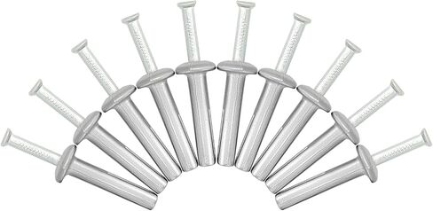 QWORK Hammer Drive Nails in Anchor, 1/4" x 1 3/16", (100 per Box) in Saudi Arabia
