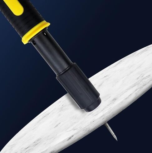 400Pcs Nail Gun Manual Steel Nails, 7.3mm Round Nails Wall Fastening Tool, Nails for Nail Gun Hand-Steel Nail Concrete Ceiling Cable Ducts Fixing Device in Kuwait