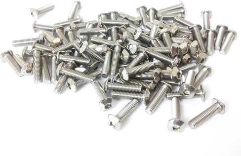 Makerbeam M3 Bolts with Square Head, 12mm 100 pcs and 25mm 25pcs in Saudi Arabia