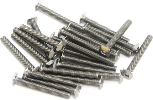 Makerbeam M3 Bolts with Square Head, 12mm 100 pcs and 25mm 25pcs in Saudi Arabia