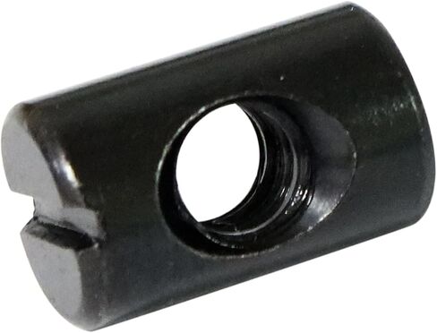 Xadnitu 1/4"-20 صواميل أسطوانية سوداء 10 مم × 16 مم، فولاذ كربوني مع مطرقة وتد متقاطعة من أكسيد أسود، صواميل مشقوقة، استبدال الأجهزة لأثاث أسرة الأطفال الصغار، أسرة الأطفال، سرير فوتون بطابقين (25) in Kuwait