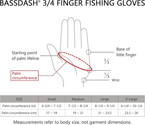 BASSDASH 3/4 إصبع UPF 50+ قفازات الشمس قابلة للتنفس ومضادة للانزلاق من السيليكون للرجال والنساء لصيد الأسماك بدون أصابع وركوب الدراجات والجري in Kuwait