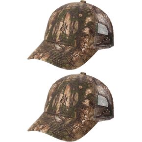 Joe's USA Pro Camouflage Series Cap with Mesh Back - Blank, Bulk Hats in Kuwait
