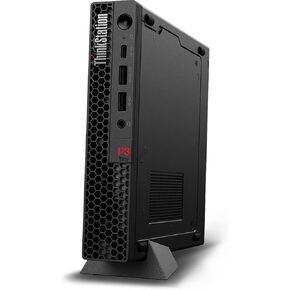 Lenovo ThinkStation P3 30H00014US Workstation - 1 X Intel Core I7 Hexadeca -Core (16 Core) I7-13700T 13th Gen 1.40 Ghz - 32 GB DDR5 SDRAM RAM - 1 TB SSD - Tiny - Black - Intel Q670 Chip - Windows 11 PR in Kuwait