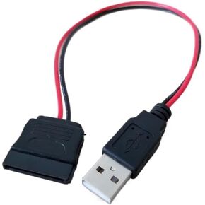 USB Male to 15Pin SATA Female Adapter Power Cable Cord 18AWG 30cm for 2.5 Hard Drive HDD SSD in Kuwait