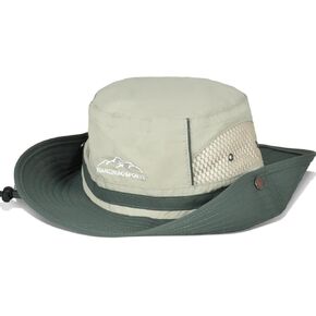 KXF في الهواء الطلق قابلة للتعديل الشمس دلو الصيد قبعة التنفس واسعة الحافة upf 50+ المشي لمسافات طويلة safari قبعة للرجال النساء in Kuwait