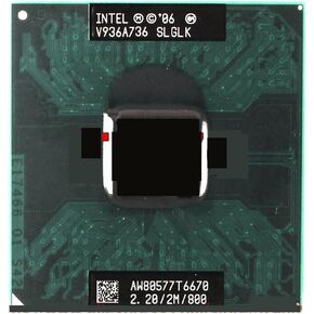 C 2 Duo T6670 CPU (ذاكرة التخزين المؤقت 2M ، .20 GHz ، 800 MHz FSB/Dual-Core) معالج الكمبيوتر المحمول in Kuwait