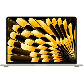 Apple 2024 MacBook Air مع Apple M3 Chip (15 بوصة ، ذاكرة الوصول العشوائي 16 جيجا بايت ، تخزين SSD 512 جيجابايت) Starlight (متجدد) in Kuwait