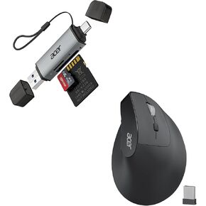 acer SD Card Reader Bundle with Ergonomic Mouse in Kuwait