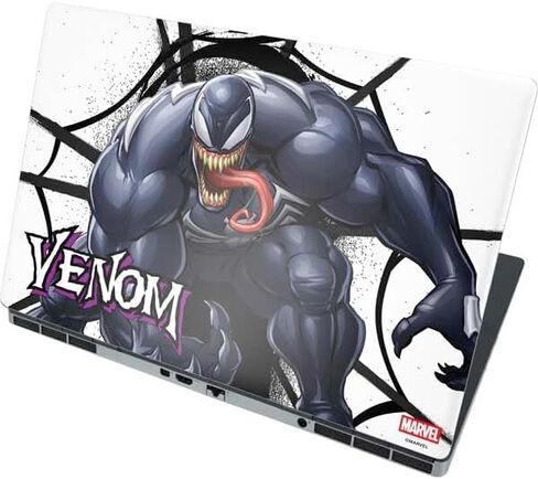 Skinit Decal Laptop Skin Compatible with Precision 7760 - Officially Licensed Marvel Venom Symbiote Design in Saudi Arabia