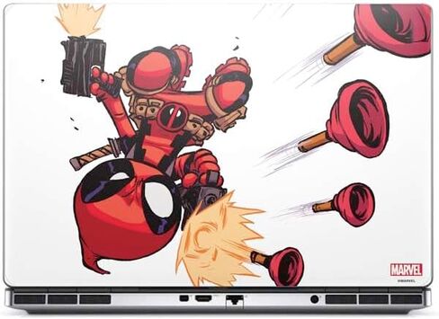 Skinit Skinit Lastop Skin Accompated مع Precision 7760 - Marvel Deadpool Deadpool Design in Saudi Arabia