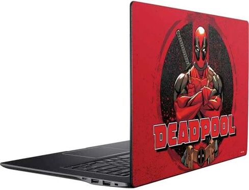 Skinit Skinit Lastop Skin Compatible مع ATIV Book 9 (15.6in 2014) - Marvel Deadpool Wade Wilson Design in Saudi Arabia