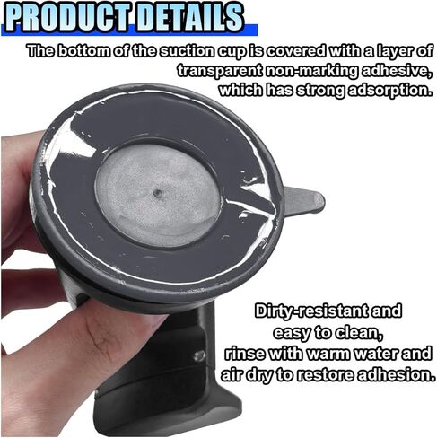 Car Cell Phone Holder, 360° Adjustable Auto Phone Mount with Strong Suction Cup, Dashboard Navigation Stand Bracket, Vehicle Interior Accessories for Air Vent, Windshield (Red) in Kuwait