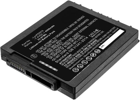 Synergy Digital Tablet Battery, Compatible with Zebra Xplore XLBM1 Tablet, (Li-ion, 7.4V, 4550mAh) Ultra High Capacity, Replacement for Xplore LynPD5O3 Battery in Saudi Arabia