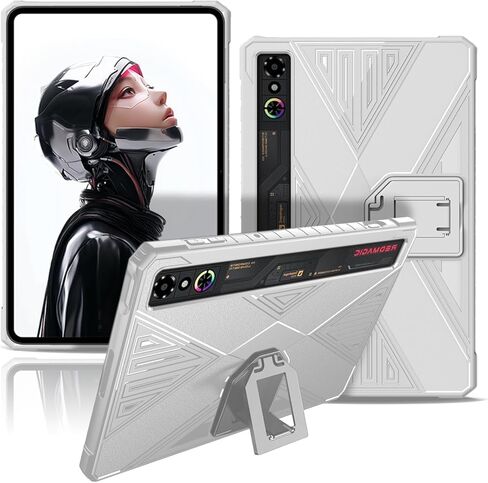 قضية Redmagic Astra Gaming Tablet 9.06inch ، حالة الحماية اللوحي Noukaju ، مقاومة للانخفاض ، ومكافحة الخسارة ، وغطاء وقائي للقرص Redmagic 3 Pro (أبيض) in Kuwait