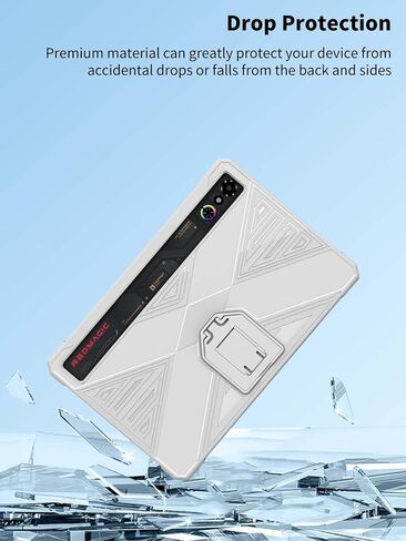 قضية Redmagic Astra Gaming Tablet 9.06inch ، حالة الحماية اللوحي Noukaju ، مقاومة للانخفاض ، ومكافحة الخسارة ، وغطاء وقائي للقرص Redmagic 3 Pro (أبيض) in Kuwait