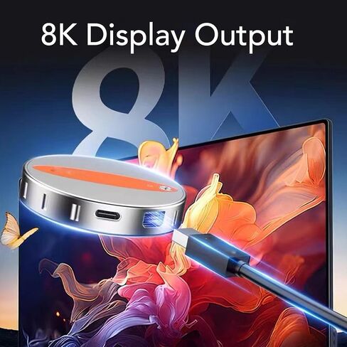 Bewinner 3 in 1 M.2 NVME SSD spingosure ، 100W PD ، 8K mini displayport ، USB 3.2 Gen2 10GBPS SSD STARCED STARED FOR 2230 2242 in Kuwait