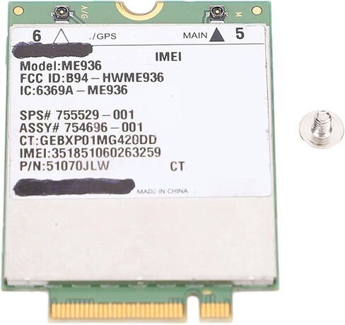 بطاقة شبكة 4G LTE ، ME936 ، 100 ميجابت في الثانية سرعة التنزيل ، بطاقة شبكة NGFF M.2 ، الوحدة النمطية M.2 NGFF ، الوحدة اللاسلكية 4G لجهاز الكمبيوتر اللوحي. in Kuwait