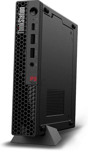 Lenovo ThinkStation P3 30H00014US Workstation - 1 X Intel Core I7 Hexadeca -Core (16 Core) I7-13700T 13th Gen 1.40 Ghz - 32 GB DDR5 SDRAM RAM - 1 TB SSD - Tiny - Black - Intel Q670 Chip - Windows 11 PR in Kuwait