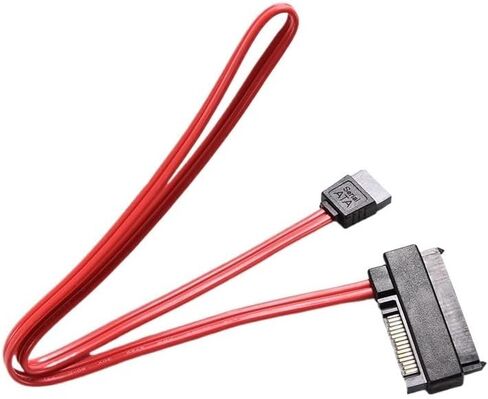 S/AS HDD SFF-8482 to SATA Style S/AS Ports Data Cord + 15Pin Power Connector 50CM in Saudi Arabia
