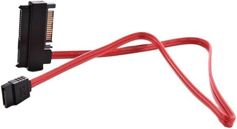 S/AS HDD SFF-8482 to SATA Style S/AS Ports Data Cord + 15Pin Power Connector 50CM in Saudi Arabia