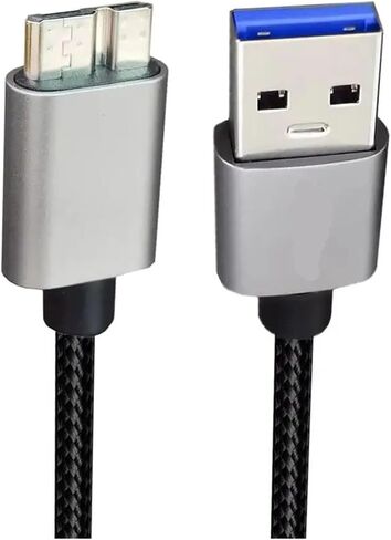 محرك الأقراص الصلبة الخارجي USB M ؛ IC/RO B HDD CORD SSD SATA للقرص الصلب M ؛ IC/RO B USB3.0 (2M) in Kuwait