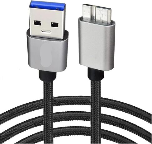 محرك الأقراص الصلبة الخارجي USB M ؛ IC/RO B HDD CORD SSD SATA للقرص الصلب M ؛ IC/RO B USB3.0 (2M) in Kuwait