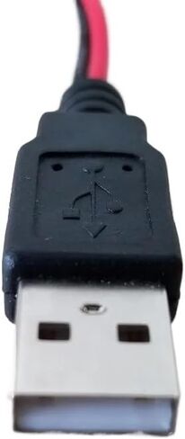 USB Male to 15Pin SATA Female Adapter Power Cable Cord 18AWG 30cm for 2.5 Hard Drive HDD SSD in Saudi Arabia