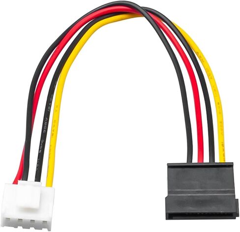 4 Pin to SATA Female Hard Drive Power Adapter Cable Compatible with Video Recorder in Saudi Arabia