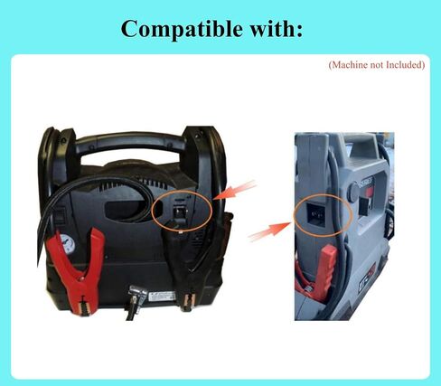 2pc ac في كابل شحن سلك الطاقة من أجل ايفرستارت maxx 1200a j5cpde 750a jus750ce 750 1200 A starter stanley stanley fatmax j7c09d j5c09 j309 powerit pp1dcs pprh7ds schumacher sj1289 sj1330 xp2260 in Kuwait