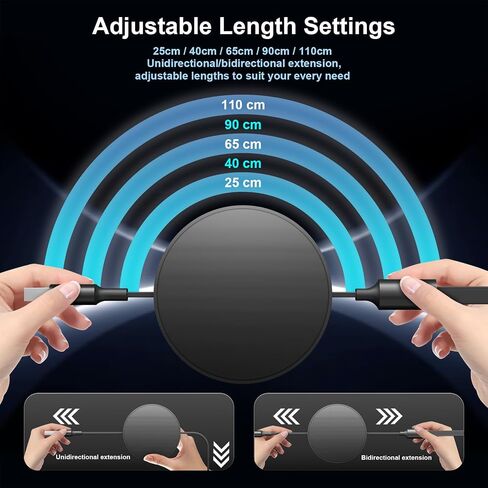 Multi Charging Cable 6A, 3 in 1 Retractable Fast Charger Cable, Multiple Car Charging Cord with Type C/L/Micro USB Ports for Phone 16 15 14 Pro Max/Samsung Galaxy S25/PS/Tablets, Black in Saudi Arabia