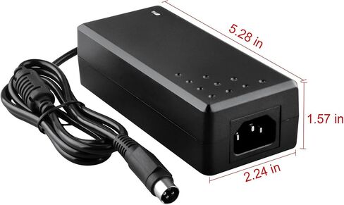 4-Pin DIN AC/DC Adapter Compatible with Linksys LGS308P LGS308P-UK LGS308P-EU 8-Port Desktop Smart PoE Gigabit Ethernet Switch DC54V 48V - 54V Switching Mode Power Supply Cord in Saudi Arabia