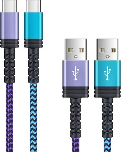 Retractable USB C Cable for Car,3.3ft 3 Pack Android Phone USB C to USB A Cord Fast Charging for Samsung Galaxy S24/S24 Ultra/S24 Plus/S23/S22/A55/A35/A15,iPhone 15 Pro Max,Google Pixel 8a/8Pro/7/6/5 in Saudi Arabia