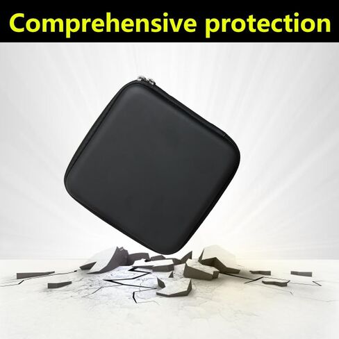 Anleo Hard Travel Case for Kids Headphones (Black, Only Case) (K11/Elecder i37/POWMEE M1/POWMEE M2/Mpow CH8/iRAG J01/K22/NIVAVA K8/K33/iClever/Sonitum) in Kuwait