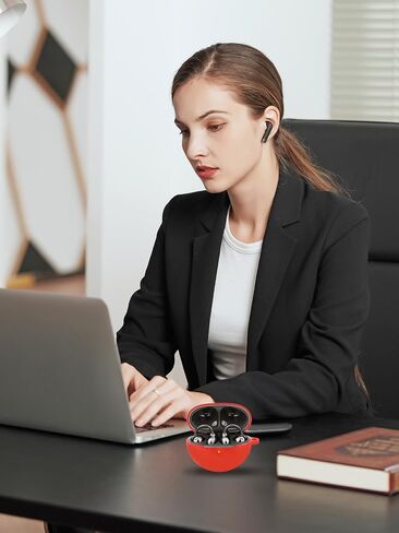 حالة من سماعات Huawei Freeclip Open Ear Bluetooth ، و الحماية الناعمة ، وغطاء علبة سيليكون Bovugac مع سلسلة مفاتيح و Lanyard لـ Huawei Freeclip Earbuds-Skyblue in Saudi Arabia