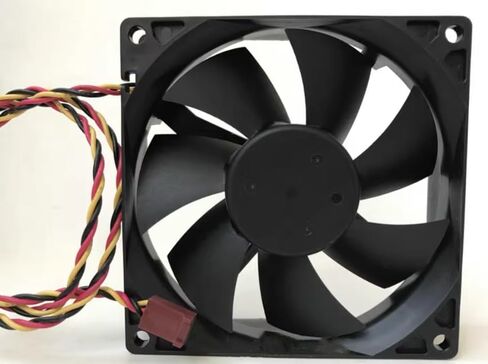 F129025DU DC 12V 0.38A 90X90X25MM مروحة التبريد 3-WARE in Kuwait