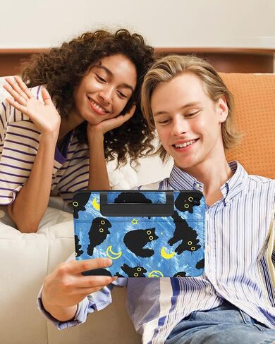 بالنسبة إلى Samsung Galaxy Tab A9 Plus Case with Pen Holder - for Girls Women Boys Contin in Saudi Arabia