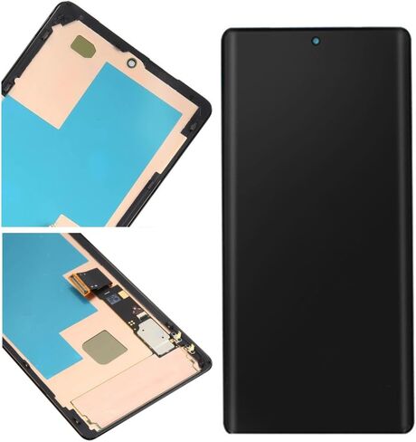 6.7" Original AMOLED for Google Pixel 7 Pro Display Touch Screen Digitizer Pixel7 PRO GP4BC GE2AE LCD Screen Replacement (with Bracket and Fingerprints) in Saudi Arabia