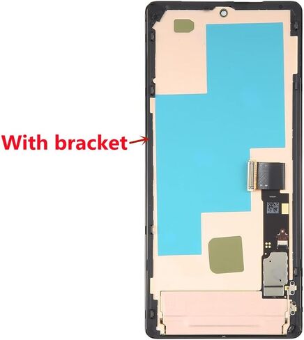 6.7" Original AMOLED for Google Pixel 7 Pro Display Touch Screen Digitizer Pixel7 PRO GP4BC GE2AE LCD Screen Replacement (with Bracket and Fingerprints) in Saudi Arabia