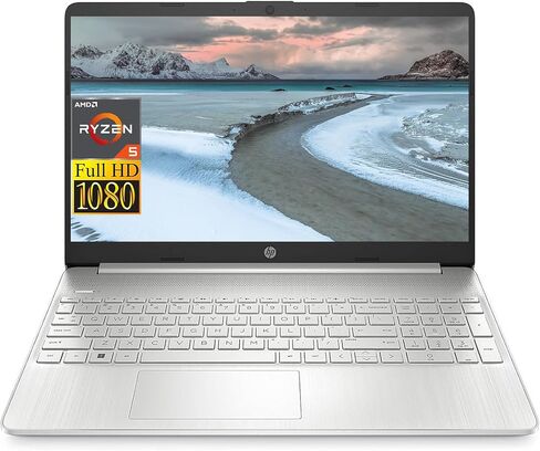 HP 2024 15.6 "كمبيوتر محمول للأعمال ، معالج AMD Ryzen 5 5500U ، ذاكرة الوصول العشوائي 16 جيجا بايت ، 512 جيجابايت من SSD ، AMD Radeon Graphics ، شاشة Micro Edge ومضادة للولادة ، حياة رقيقة ومحمولة ، بطارية طويلة ، Windows 11 Pro in Saudi Arabia