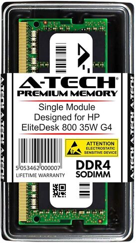 A-Tech 16GB RAM for HP EliteDesk 800 35W G4 | DDR4 2400 SODIMM PC4-19200 1.2V 260-Pin Memory Upgrade Module in Saudi Arabia